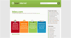 Desktop Screenshot of lebex.com